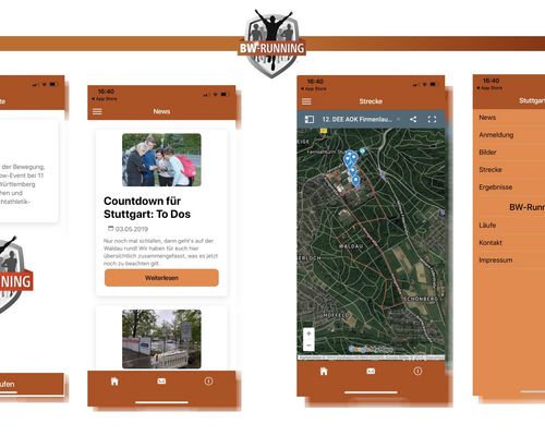 Unsere BW Running App ist da!