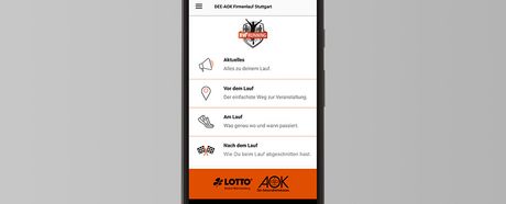 Jetzt am Start – die BW Running App! 